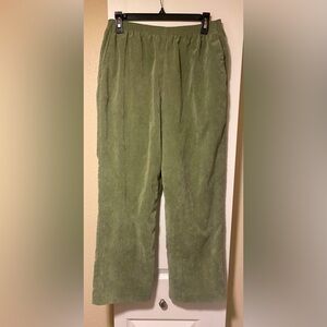 ❤️Alfred Dunner hunt green corduroy pants